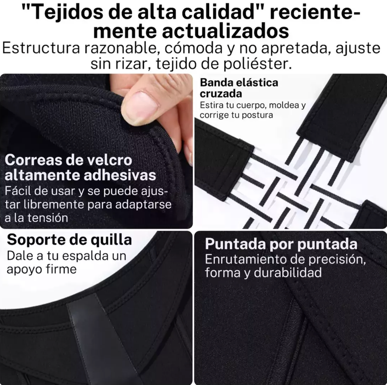 Faja Lumbar y Corrección de Postura