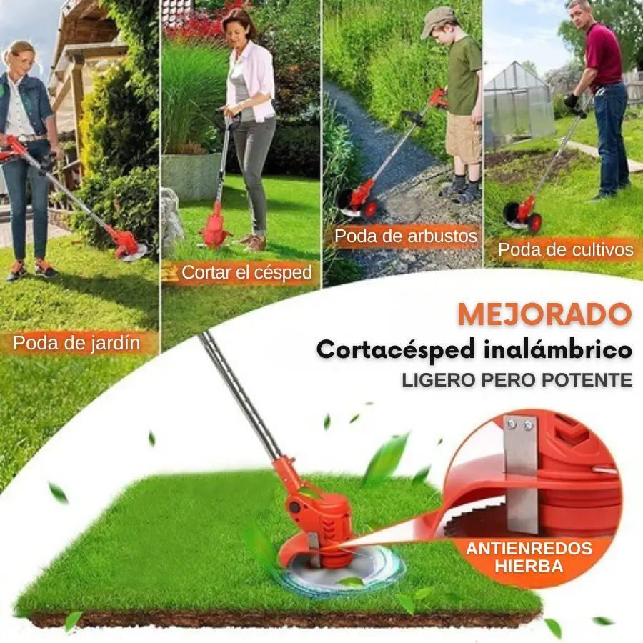 GUADAÑA TURBOBLADE™ - BATERÍA EXTRA + REGALOS