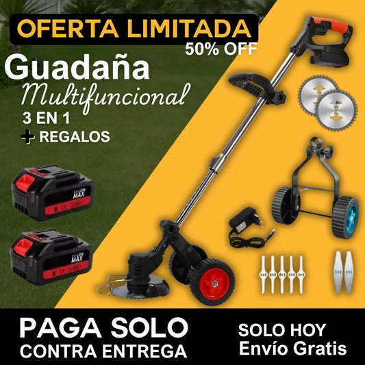 GUADAÑA TURBOBLADE™ - BATERÍA EXTRA + REGALOS