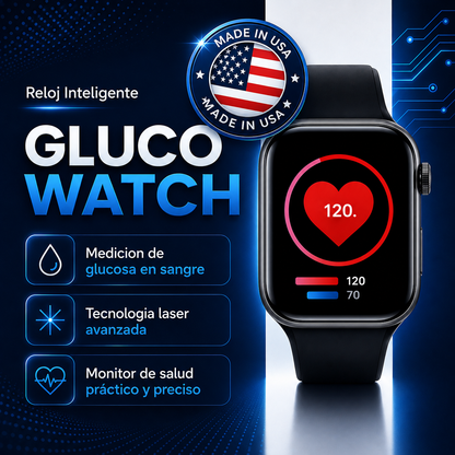 🆕 NUEVO RELOJ INTELIGENTE MEDIDOR DE GLUCOSA