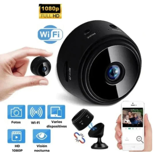 MINI CÁMARA INTELIGENTE WIFI - 65% OFF
